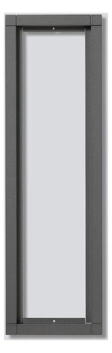 SIEDLE Rahmen-Türstation 4f UP dgr Alu KR 611-4/1-0 DG 431x131x15mm