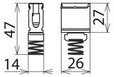 DEHN SE Anschlusssystem Ms blank AK 16 AS SAK MS