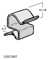 Walraven Trägerklammer Britclips PC7 18 für Kabel 15-18 u. Flansch 4-7 | 52021807