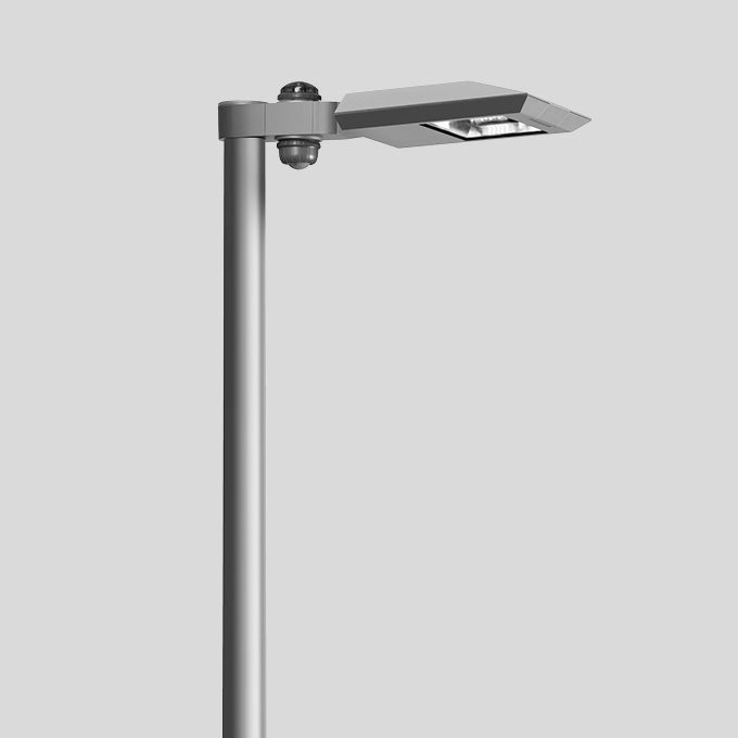 BEGA LED-Aufsatzleuchte 26,5W 76mm 3000K 85092AK3 3585lm si Konv Alu Gl_tr IP66