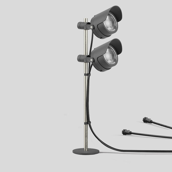 BEGA LED-Wegeleuchte 26W IP65 3000K Alu 85105K3 2574lm graphit Kst_tr