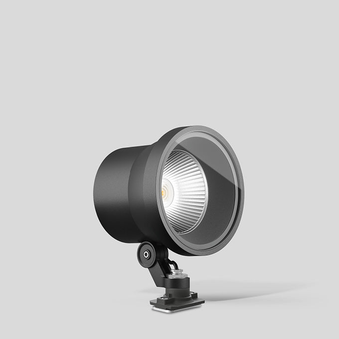 BEGA LED-Anbaustrahler 40W Konv DALI ws 85121K3 1LED graphit 3000K 3833lm mt