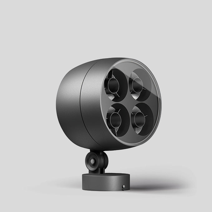 BEGA LED-Anbaustrahler 114W Konv DALI ws 85128K4 1LED graphit 4000K 6472lm mt