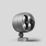 BEGA LED-Anbaustrahler 108W Konv DALI si 85134AK4 1LED 4000K ws 8991lm si mt Alu