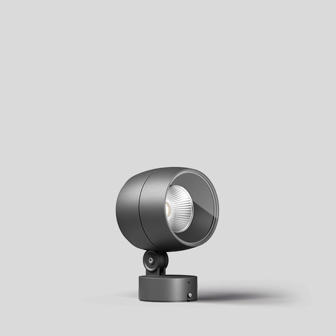 BEGA LED-Anbaustrahler 26,8W Konv DALI 85138K4 1LED graphit 4000K ws 2509lm mt