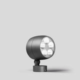 BEGA LED-Anbaustrahler 38,6W Konv DALI 85148 1LED graphit 4000K RGBW 2076lm mt