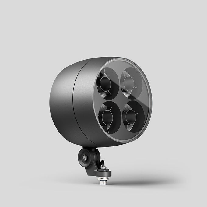 BEGA LED-Anbaustrahler 114W Konv DALI ws 85152K4 1LED graphit 4000K 6472lm mt