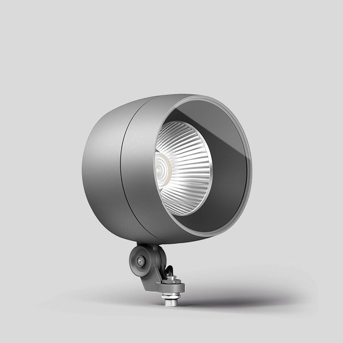 BEGA LED-Anbaustrahler 76W Konv DALI si 85158AK3 1LED 3000K ws 7837lm si mt Alu