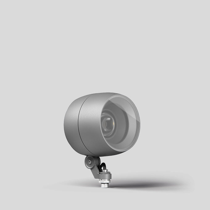 BEGA LED-Anbaustrahler 40,5W Konv DALI 85166AK4 1LED si 4000K ws 2764lm si mt
