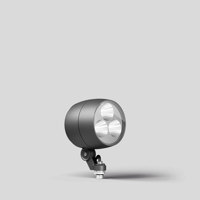 BEGA LED-Anbaustrahler 24W Konv DALI mt 85167 1LED graphit 4000K RGBW 1288lm