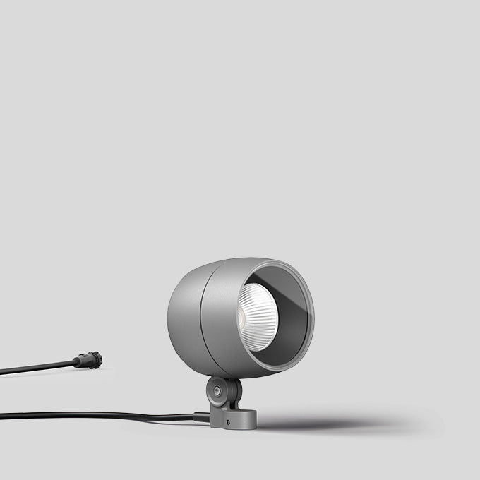 BEGA LED-Anbaustrahler 27W Konv 1LED si 85173AK4 4000K ws 2509lm si mt RF:hglz