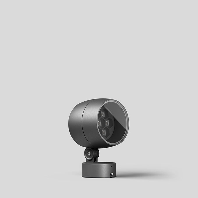 BEGA LED-Anbaustrahler 20,5W Konv DALI 85233K4 1LED graphit 4000K ws 1190lm mt