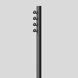 BEGA LED-Wegeleuchte 54W IP65 4000K Alu 85404K4 5544lm graphit Gl_tr