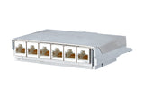 METZ CONNECT Patchpanel 6Ports 6Ports 860018-11C-E Cat6A Schirm