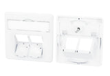 METZ CONNECT Zentralplatte RJ45 2f 860023-27-I ver-ws Schraubbef