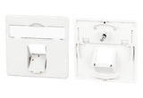 METZ CONNECT Zentralplatte RJ45 1f rws 860056-02-I Schraubbef m.Staubschutz