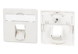 METZ CONNECT Zentralplatte RJ45 1f pws 860056-I Schraubbef m.Staubschutz