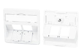 METZ CONNECT Zentralplatte RJ45 2f 860210-0227-I ver-ws Schraubbef