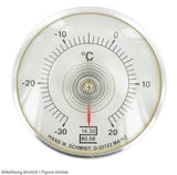 Bimetallthermometer HWS0410118 eichfähigBereich -30/+20, 56mm, selbstklebend   *