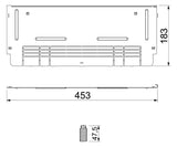 BETTERMANN Höhenausgleichsrahmen quadrat ASH 350-4 320