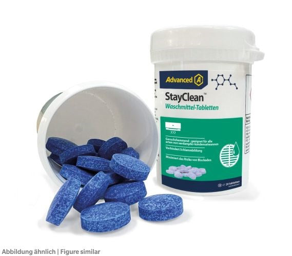 StayClean Mini Tablets (20 Stück) für Tauwasserwannen und -Pumpen