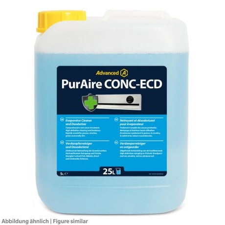 PurAire CONC-ECD Verdampferreiniger 5L 4:1 Konzentrat desodor., NSF registriert