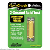 Säuretest Advanced QwikCheck QT2000 für alle Kältemittel & Öle