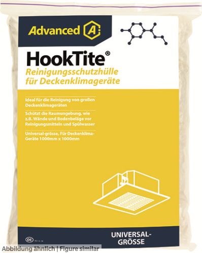HookTite Schutzhülle für Deckenkassetten5St. Spritz-u. Tropfschutz, 1000mm univ.