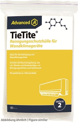 TieTite Gr. 2 Schutzhülle für Wandgeräte5St. Spritz-und Tropfschutz, 1100x450 mm