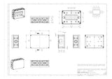 SPELSBERG Klemmenkasten 4qmm 25f Kst AP RKi 4/25 SL-25x4² 180x254x90mm AnbMögl