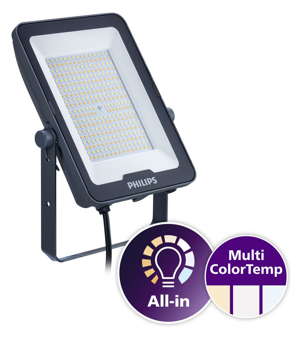 PHILIPS-LICHT LED-Anbaustrahler 100W sw Ledinaire BVP169 LED120/830_40_65 PSU 10