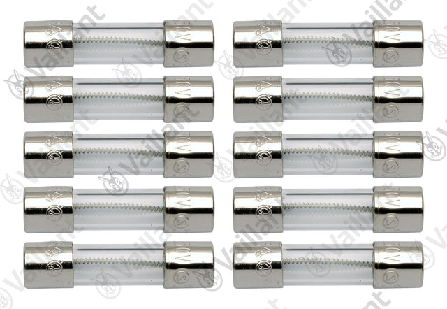 Vaillant Ersatzteil Sicherung, 1,25A T, (x10) für VC 104/3-E, VC 105 E u. a. | Art.-Nr. 251961