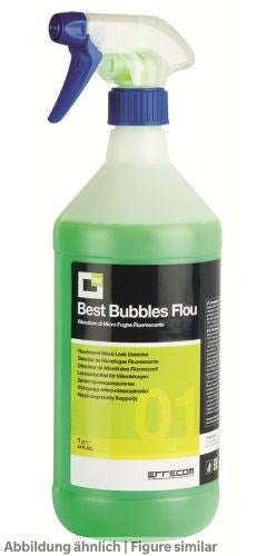 Errecom BBF Fluoro-Lecksuchspray 1L RTU frostsicher -40/+80°C, UV-fluoreszierend