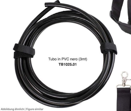 Druckschlauch für Errecom Jet Gun 3m PVC schwarz