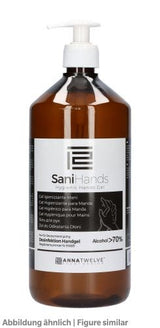 ANNATWELVE SaniHands Desinfektionsgel 1L>70% Alkohol, pflegend, duftend,sensitiv