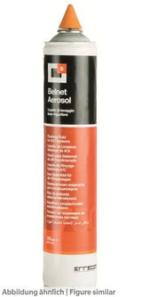 Errecom Belnet Aerosol Spüllösung 750ml Hochdruckflasche mit Gummi-Füllkonus