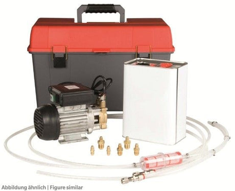 Errecom Pump-Spülsystem 14L/min Koffer m.Pumpe, Schläuche, Kanister+Zub.