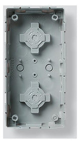 SIEDLE Gehäuse 2f UP gr Kst 100x200x50mm GU 611-2/1-0