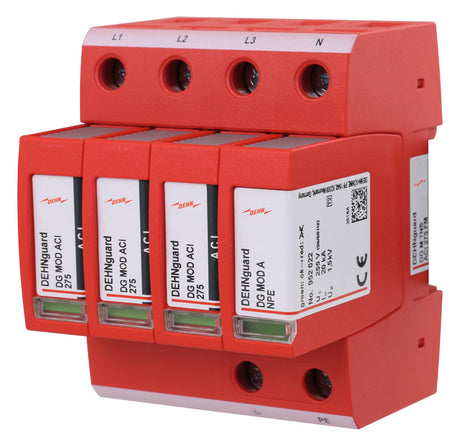 DEHN SE Überspannungsableiter 230VAC 4TE DG M TNS ACI 275 FM Netzform-TN-S 1,5kV
