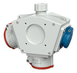 MENNEKES Energiewürfel Kst gr IP44 DELTA-BOX 92916 2x16A5p400V 1Steckd