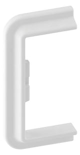 GGK Wandanschlussblende GEB-K B60xT130mm UK 60x130/3 uni Kst aws RAL9010 Wand