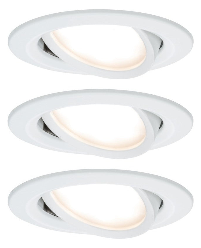 PAULMANN LED-Einbaustrahler 20,4W dim ws CoinSlim 938.75 3LEDs 2700K ws 425lm ws