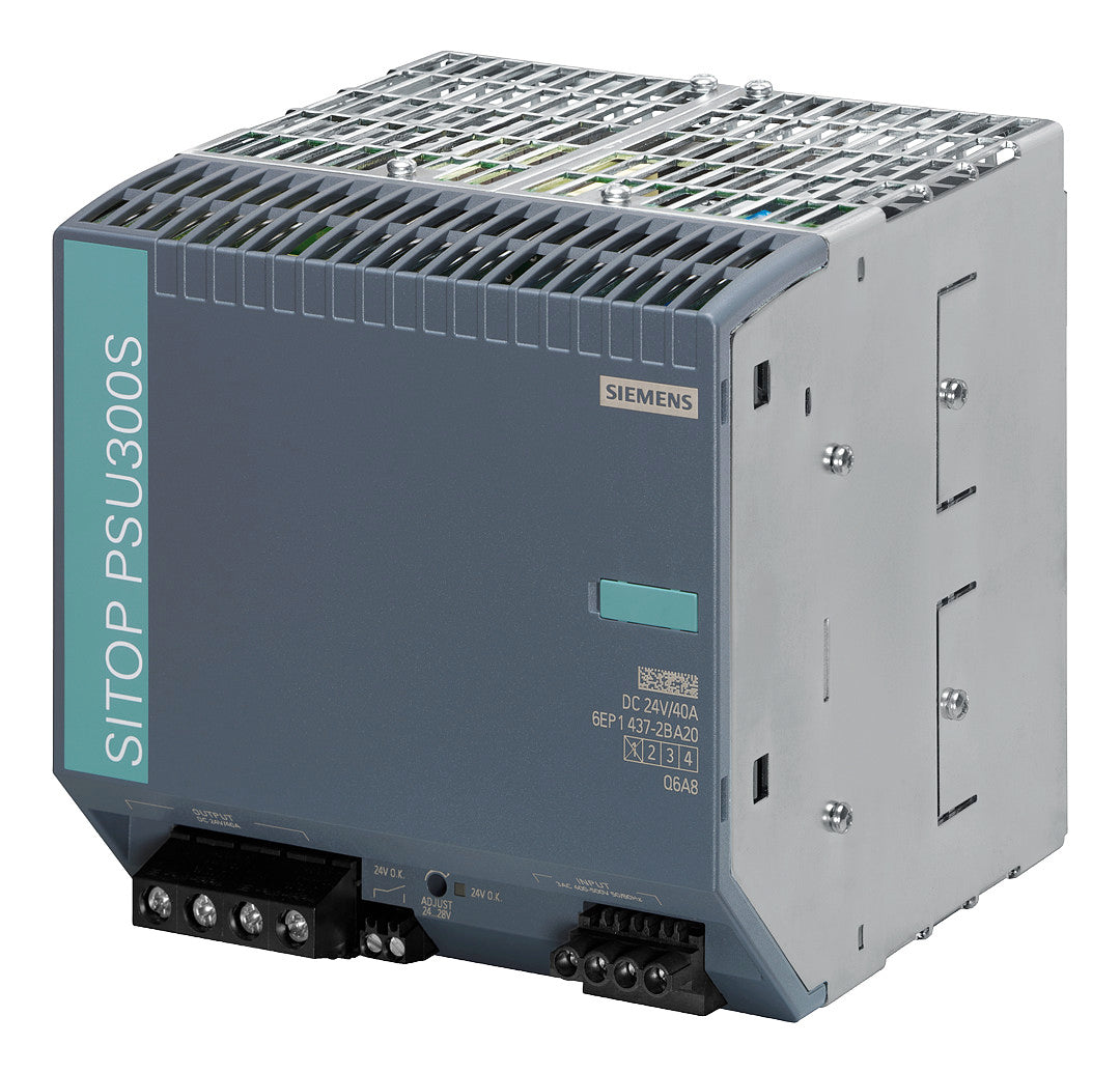 SIEMENS Gleichstromversorgung REG 24V 6EP1437-2BA20 960W 400-500VAC 40A IP20