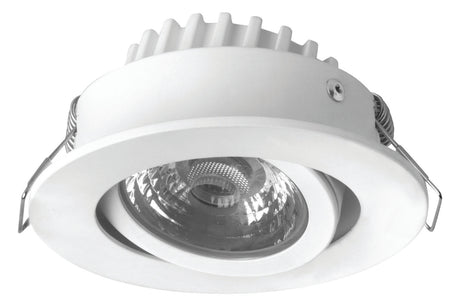 MEGAMAN LED-Einbaustrahler 6,5W Konv ws RICO MM76730 1LED 2800K ws 430lm ws mt