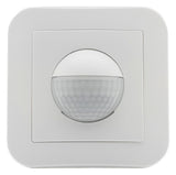 BEG Bewegungsmelder 0-180° UP ws BWM Indoor 180-TR mit Rahmen IP20 200W