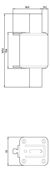 SIEMENS NH-Sicherungseinsatz 315A NH2 gG 3NA3252 500VAC Stirnk