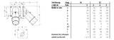 MENNEKES CEE-Anbaugerätestecker 5p 16A 432 400V/rt 6h IP44 Schraubkl abgew Kst