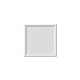 SIEDLE Rahmen-Türstation 9f UP ws alu KR 611-3/3-0 W 331x331x15mm