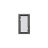SIEDLE Rahmen-Türstation 2f UP dgr Alu KR 611-2/1-0 DG 231x131x15mm