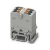 PHOENIX Verteilerblock 0,14-1,5qmm 6kl PTFIX 6X1,5-NS15A GY 1Etage gr 17,5A